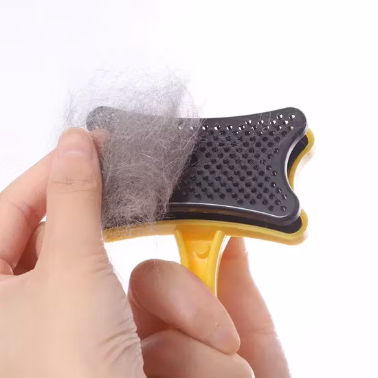 Peigne pour animaux de compagnie, brosse lisse pour chien, élimine les poils de chien, peigne pour animaux de compagnie