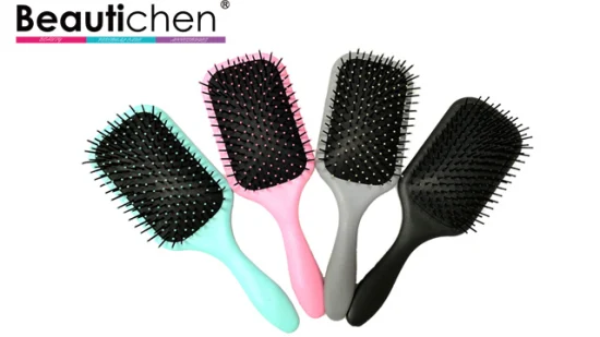 La brosse en nylon personnalisée Beautichen aide à toiletter et à démêler tous les types de cheveux avec du nylon.