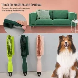 Brosse à cheveux de Massage Double face pour chien, brosse de toilettage pour animaux de compagnie et chat