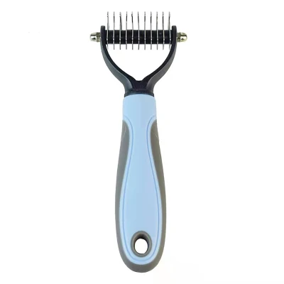 Brosse de toilettage pour animaux de compagnie, brosse autonettoyante pour chiens et chats, élimine les poils de chien, peigne pour animaux de compagnie